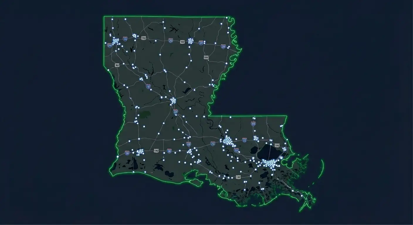 Firearm sellers across Louisiana