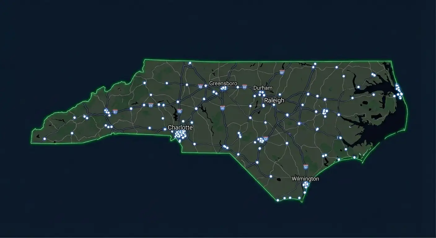 Firearm sellers across North Carolina